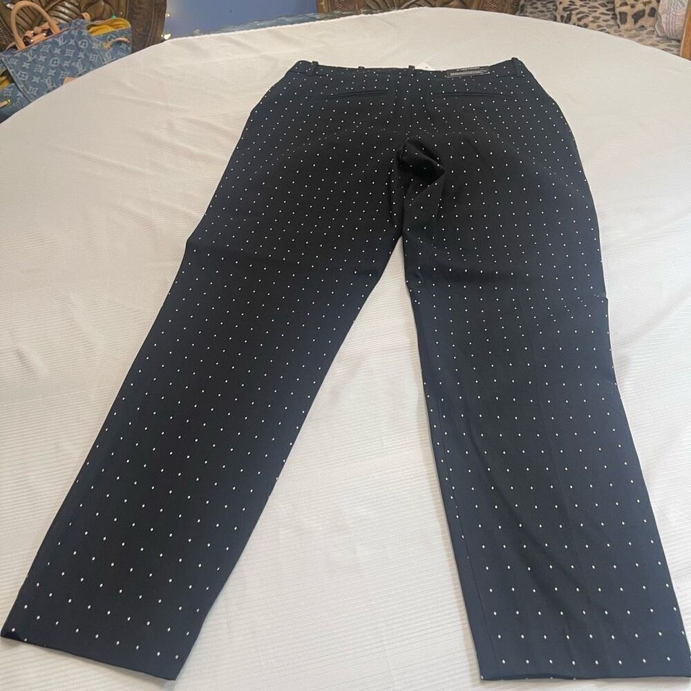 NWT 41 Hawthorn Black White Becca Straight Leg Printed Pants Size 10 New - Picture 8 of 8